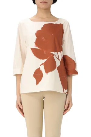 LIVIANA CONTI Top, Dame, Lyserød, M, Uld, Farverig Elegant Top Stilfuld Alsidig