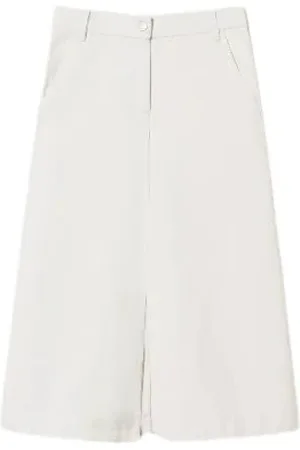 Twin-Set Shorts, Dame, , S, Bomuld, Organisk Bomuld Midi Nederdel