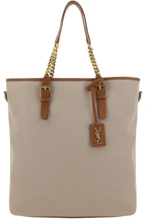 Saint Laurent Taske, Dame, , ONE SIZE, Uld, Smart Stof Skuldertaske med Kæde Stropper