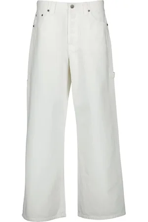 Khaite Bukser, Dame, Hvid, W28, Hvide Sowen Jeans Forår-Sommer 2025