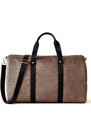 Borbonese Taske, Dame, Brun, ONE SIZE, Uld, Weekendtaske