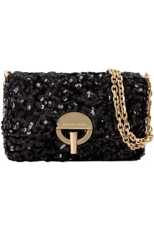 Vanessa Bruno Taske, Dame, Sort, ONE SIZE, Bomuld, Cotton Moon Crossbody Taske