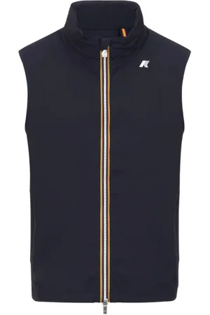 K-Way Jakke, Herre, Blå, L, Nylon, Stræk Nylon Jersey Blå Dybde