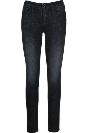 7 for all Mankind Jeans, Dame, Blå, W30, Denim, Slim Fit Denim Jeans