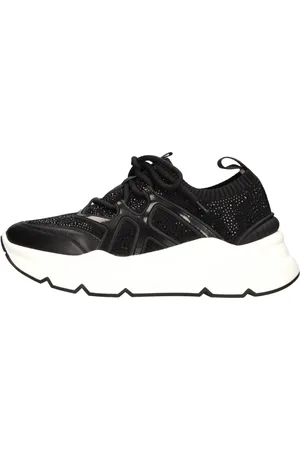 Emanuélle vee Sko, Dame, Sort, 39 EU, Læder, Sneakers Sort