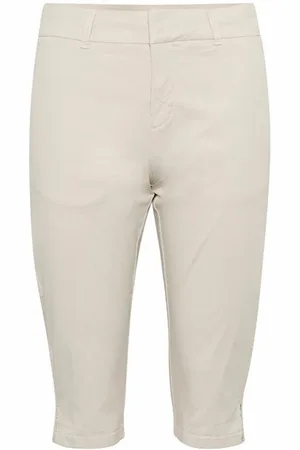 Part Two Bukser, Dame, , S, Bomuld, Fransk Eg Capri Bukser Slim Fit