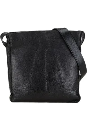 Hermès Pre-owned, Dame, Sort, ONE SIZE, Uld, Pre-owned Laeder crossbody-tasker