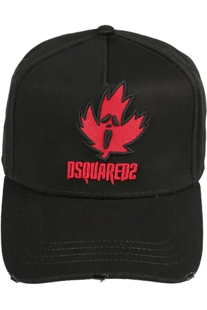 Dsquared2 Tilbehør, Herre, Sort, ONE SIZE, Uld, Stilfuld Hat til Mænd og Kvinder