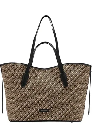 Coccinelle Taske, Dame, Sort, ONE SIZE, Uld, Strawvævet hånd- og skuldertaske