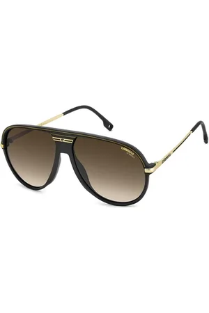Carrera Tilbehør, unisex, Sort, 61 MM, Retro Aviator Solbriller Sort