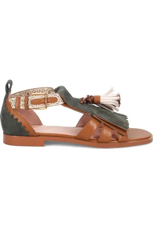 Coccinelle Sko, Dame, Flerfarvet, 40 EU, Uld, Multifarvede Sandaler