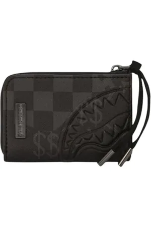 Sprayground Tilbehør, Herre, Sort, ONE SIZE, Uld, Pung med lynlås og 4 lommer