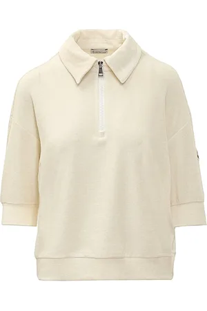 Moncler Top, Herre, Hvid, S, Klassisk Polo Skjorte til Mænd