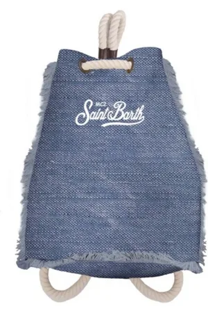 MC2 SAINT BARTH Taske, unisex, Blå, ONE SIZE, Uld, Stilfulde Tasker Samling