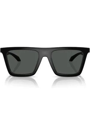 VERSACE Tilbehør, unisex, Sort, 53 MM, Nylon, Ikoniske Greca Mønster Solbriller