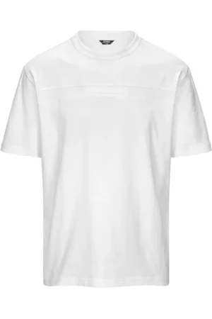 K-Way Top, Herre, Hvid, XS, Bomuld, Herre Bomuld Jersey Crewneck T-shirt