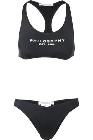 Serafini Badetøj, Dame, Sort, M, Sort sportsmodel top med logo