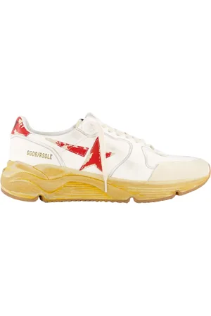 Golden Goose Sko, Herre, Hvid, 44 EU, Uld, Løbesål Herresko