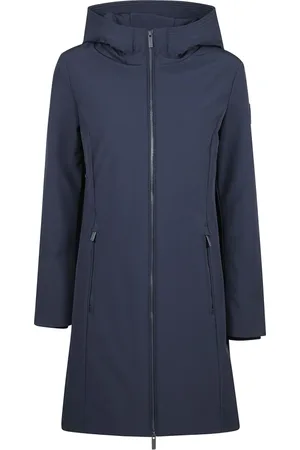 Woolrich Frakke, Dame, Blå, XL, Uld, Firth Down Parka