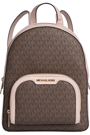 Michael Kors Taske, Dame, Brun, ONE SIZE, Læder, Jaycee Trykt Lærred Rygsæk