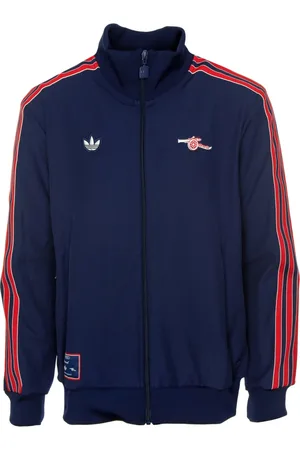adidas Jakke, Herre, Blå, L, Uld, Arsenal Design Lynlås Sweatshirt