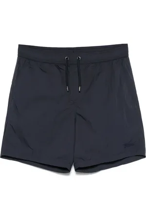 HERNO Shorts, Herre, Blå, L, Uld, Blå Casual Shorts til Mænd