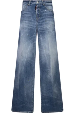 Dsquared2 Jeans, Dame, Blå, 4XS, Blå Traveller Jeans til Kvinder
