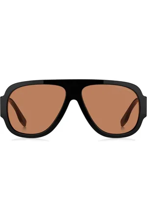 Marc Jacobs Tilbehør, unisex, Sort, 59 MM, Uld, Stilfuldt modeur til kvinder