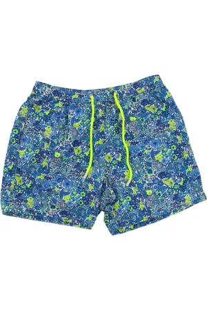 MC2 SAINT BARTH Badetøj, Herre, Blå, L, Blåt Havtøj Svømme Shorts