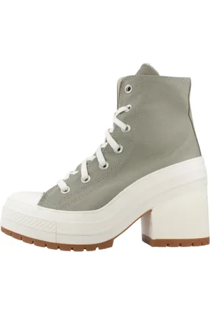 Converse Sko, Dame, Grøn, 38 EU, Platform Chuck 70 Deluxe Sneakers