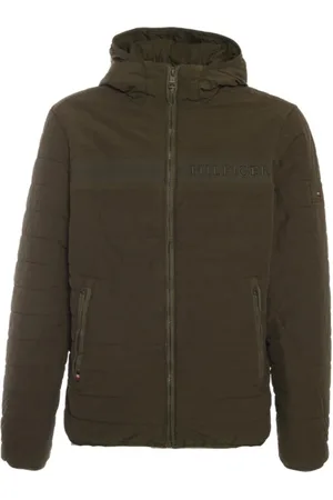Tommy Hilfiger Jakke, Herre, Grøn, S, Uld, Stilfulde Jakker til enhver lejlighed