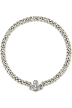 Vivienne Westwood Tilbehør, Dame, Grå, ONE SIZE, Graziella Small Choker Halskæde