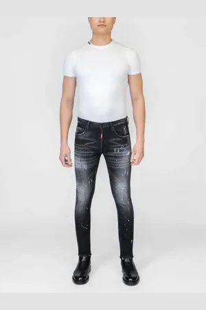 My Brand Jeans, Herre, Sort, W34, Rød Emblem Sort Jeans