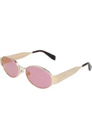 Marc Jacobs Tilbehør, Dame, Gul, 58 MM, Elegant Oval Solbriller 806/S