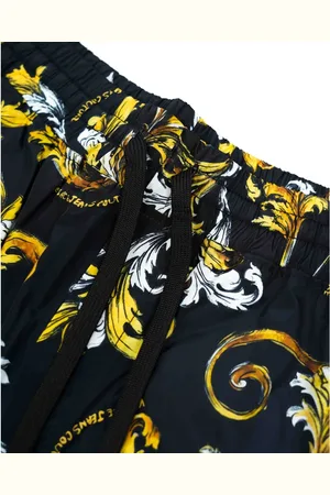 VERSACE Badetøj, Herre, Flerfarvet, 3XL, Barocco Badeshorts