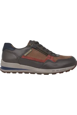 Mephisto Sko, Herre, Flerfarvet, 42 1/2 EU, Læder, Multifarvet Herresneaker med Soft-Air Teknologi