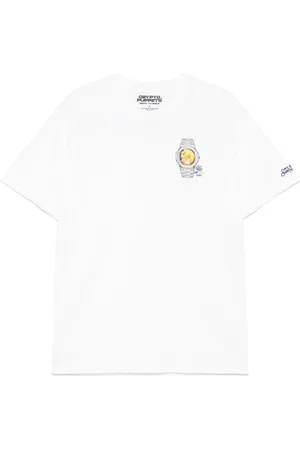 MC2 SAINT BARTH Top, Herre, Hvid, XL, Bomuld, Hvid Crew Neck T-shirt Mand