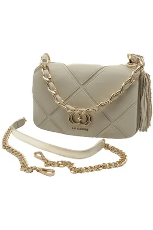 La Carrie Taske, Dame, Grøn, ONE SIZE, Uld, Isabel Ivory Skuldertaske