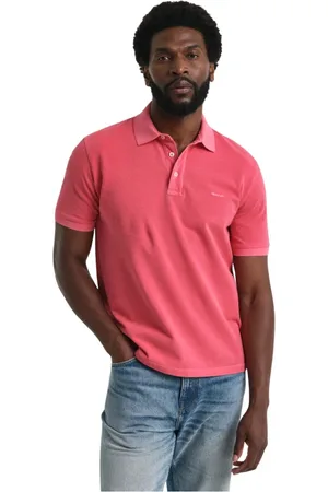 GANT Top, Herre, Rød, 4XL, Bomuld, Polo i piqué bomuld