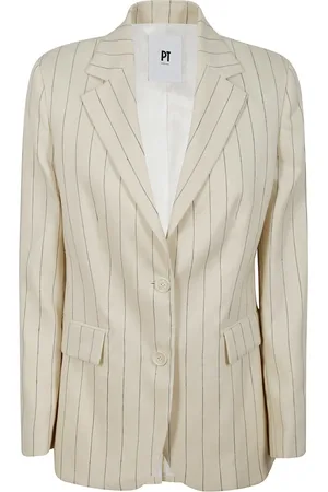 PT Torino Jakke, Dame, , XS, Bomuld, Creme Elegant Letvægtsjakke