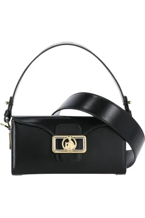Lanvin Taske, Dame, Sort, ONE SIZE, Uld, Elegant Sort Crossbody Skuldertaske