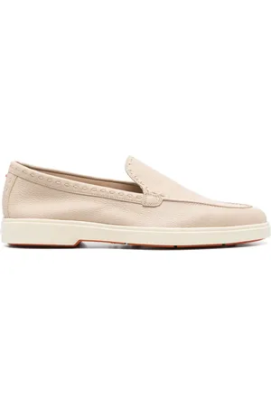 santoni Sko, Dame, , 40 EU, Læder, Italienske læderloafers til mænd