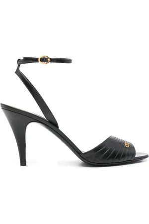 VALENTINO GARAVANI Sko, Dame, Sort, 37 1/2 EU, Sorte Sandaler til Kvinder