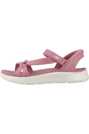 Skechers Sko, Dame, Lyserød, 39 EU, Flex Sandaler til Aktiv Livsstil