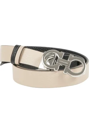 Salvatore Ferragamo Tilbehør, Dame, , 95 CM, Omvendelig Justerbar Bælte med Gancini Spænde