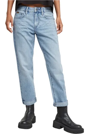 G-Star Jeans, Dame, Blå, W31 L32, Kate Boyfriend Jeans