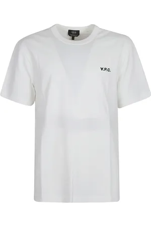 A.P.C. Top, Herre, Hvid, M, Petit VPC T-Shirt