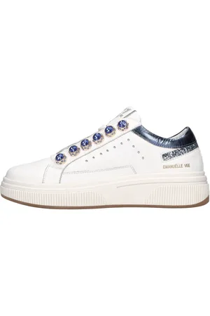 Emanuélle vee Sko, Dame, Hvid, 41 EU, Læder, Sneakers
