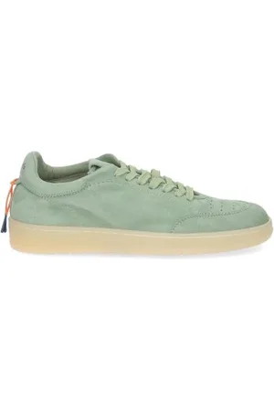 Barracuda Sko, Herre, Grøn, 40 EU, Uld, Grøn Læder Sneakers Stilfuld Ss24