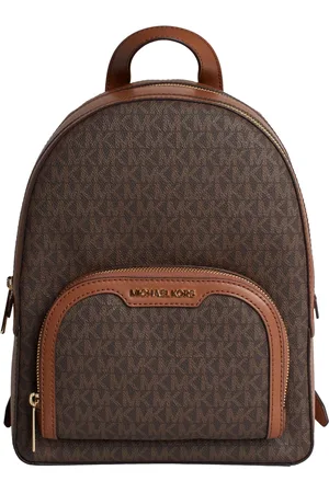 Michael Kors Taske, Dame, Brun, ONE SIZE, Læder, Jaycee Trykt Lærred Rygsæk